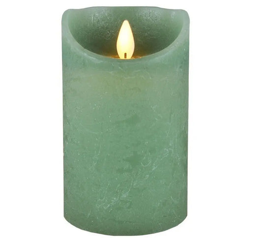 Coen Bakker Deco BV LED-Kerze, Echtwachskerze mit Timer, 10 / 12,5 / 15 cm, Ø 7,5 cm